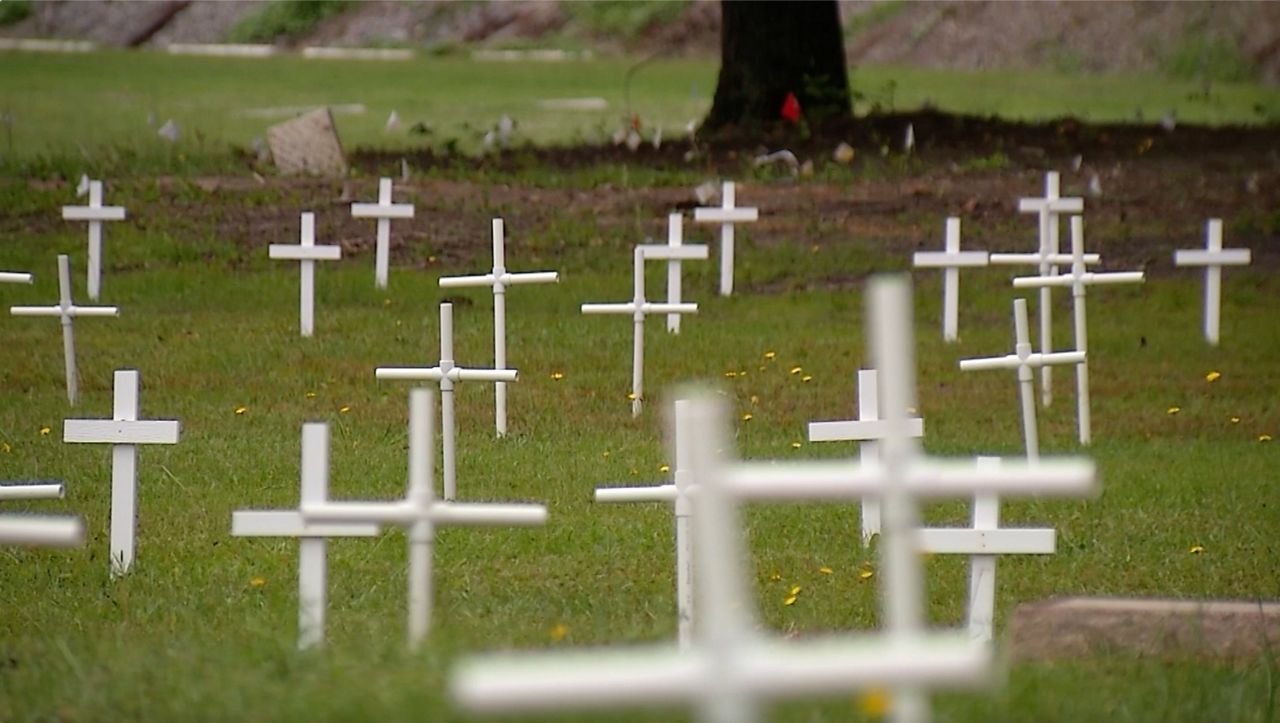 Monument planned for unmarked graves at Dunn cemetery